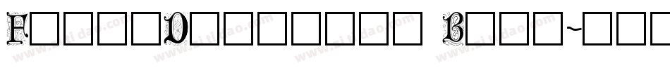 FuddyDuddy118 Bold字体转换